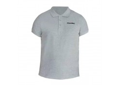 Футболка Polo, S, 85% хлопок,15% вискоза, цвет серый, Profmet