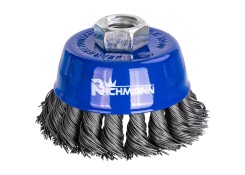 Щетка- крацовка "Чашка" 80мм крученая Richmann