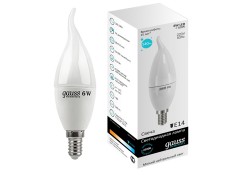 Светодиодная лампа Gauss LED Elementary Candle Tailed 6W E14 4100K