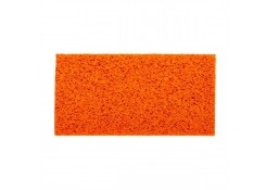 Терка пластиковая 140х280мм с резиновой губкой 9мм Lider