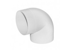 Колено  90°, для круглых воздуховодов D100 10ККП Эра