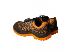 Полуботинки из дышащей синтетич. ткани, 43, ст. защиты OB, цв. оранжевый/черный Profmet