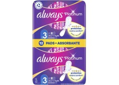 Гигиенические прокладки Always Platinum Ultra Night Duo 12 шт
