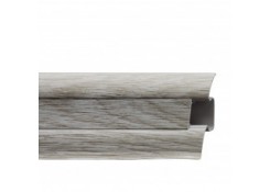 Плинтус LM 55 45 Серая Акация 2,5м
