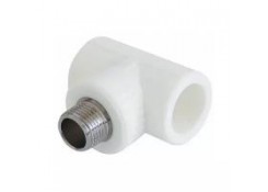 Тройник комбинированный PPR 25мм x 1/2" НР RTP