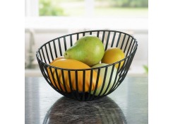 Фруктовница, GS, Металл, 23 см, Черный