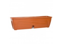 Цветочный горшок Jardiniera Lido Window Box 600 терракотовый