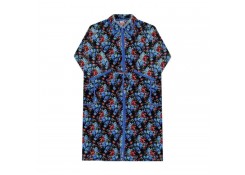 Халат Женский велюр на молнии (10-18)