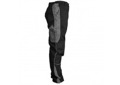 Штаны рабочие, M, 65% полиэстер / 35% хлопок,(канвас), цвет черный/серый, Profmet