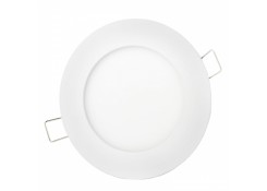 Светильник встраиваемый светодиодный круглый R-120 6Вт 6400K Евросвет