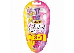 Набор одноразовых станков Bic 3 Miss Soleil Bella Colours 3+1 шт