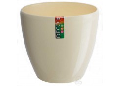 Цветочный горшок Deco Twin 9л кремовый