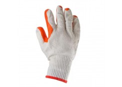 Перчатки каменщика, латекс, неполный облив 10" (L) Profmet