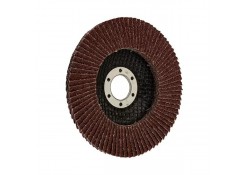 Диск шлифовальный лепестковый 125x22,23мм P80 прямой корундовый T27 Profmet