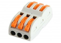 Соединительная клемма проходная СК-413 (2,5мм*3) TDM