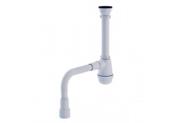 Сифон Ани 1 1/4*40 с гибкой трубой d40*40/50