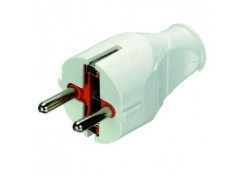 Вилка c заземлением, прямая ProfiTec