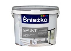 Краска-грунт.интерьерная,латексная GRUNT SNIEZKA10л