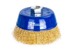 Щетка- крацовка "Чашка" 100мм для болгарки d125 мм Richmann