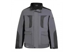 Куртка рабочая, XL, 65% полиэстер / 35% хлопок (твил), цвет серый/черный, Profmet