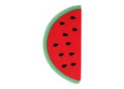 Губка для ванны, YIXIN, Полиуретановая пена, Watermelon, Красный/Зеленый