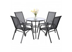 Набор садовой мебели стол , 4 стула GardenLine TIH3377