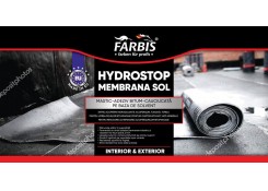 Битумно-каучуковая мастика на основе растворителяHydrostop Membrana Sol 5кг