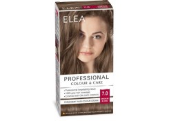 Краска для волос «Elea Professional Color & Care» - № 7.0 Средняя блонд 138мл