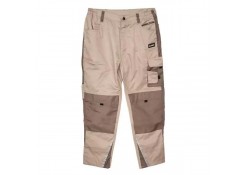 Штаны рабочие, S, 65% полиэстер/35% хлопок, цвет бежевый/хаки, Profmet