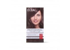 Краска для волос «Elea Professional Color & Care» - № 4.37 Бархатно-коричневый 138мл
