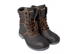 Ботинки кожаные высокие, 46, ст. защиты S3, подносок стальной, черные Profmet