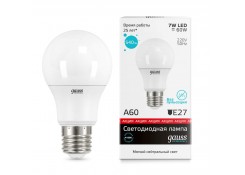 Лампа светодиодная Gauss LED Elementary A60 7W E27 4100K