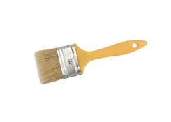Кисть с натуральным ворсом с пластиковой ручкой "Standart" 80мм