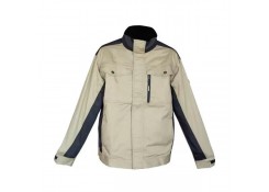 Куртка рабочая, L, 65% полиэстер/35% хлопок, хаки/чёрный Profmet