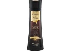 Кондиционер для волос с кератином и аргановым маслом - Visage Keratin & Argan Conditioner 250ml