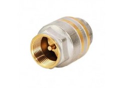 Клапан обратный с латунной пластиной PREMIUM, FF - 3/4" HYDRO-S