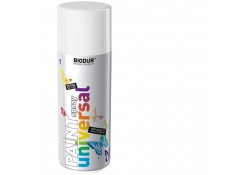 ЭМАЛЬ-СПРЕЙ универсальная быстросохнущая BIODUR 9010 белый матовый 400мл