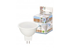 Лампа светодиодная MR16 5Вт 230В 6500К GU5,3 НАРОДНАЯ TDM
