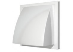 Выход стенной вытяжной с обратным клапаном 150x150 с фланцем D125 1515K12,5VF Эра