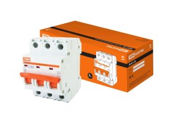 Автоматический выключатель 3Р 40А C 4.5kA ВА47-29 TDM