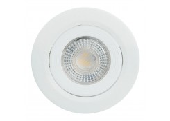 Светодиодный светильник Feron.ONE AL540 встраиваемый 5W 4000K белый "круг" 52046 