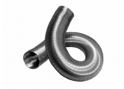 Воздуховод гибкий алюминевый гофрированный D110 L до 3м 