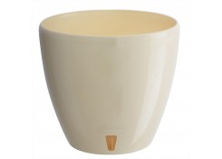 Цветочный горшок Deco Twin 1,5л кремовый