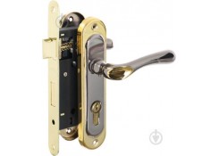 Замок врезной с сердцевиной  HIDOOR золото