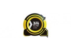 Рулетка в двухкомпонентном корпусе, желтая 8м