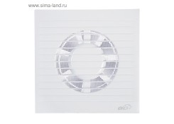 Вентилятор осевой с антимаскитной сеткой и обратным клапаном D100 E 100S Эра