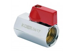Шаровый кран Мини 1/2'' FF KOER