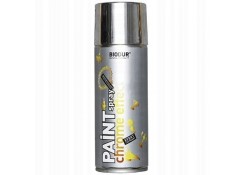 ЭМАЛЬ-СПРЕЙ суперхром BIODUR серебро 400мл