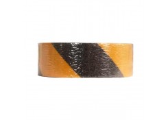 Лента противоскользящая самоклеящая , 25ммх5м, черный-желтый, Profmet