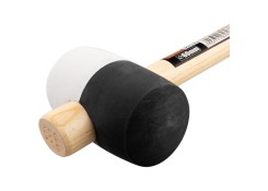 Киянка резиновая 90мм/0,910 кг с деревянной рукояткой Richmann